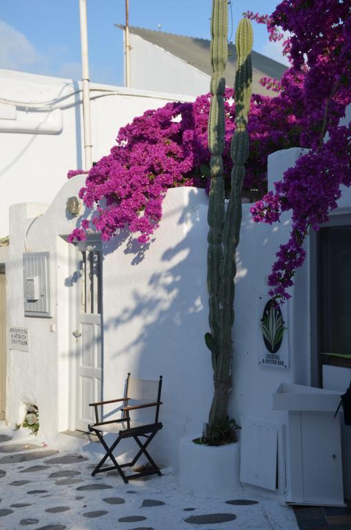 White And Grey Chora Apartment Mykonos Town Exterior foto