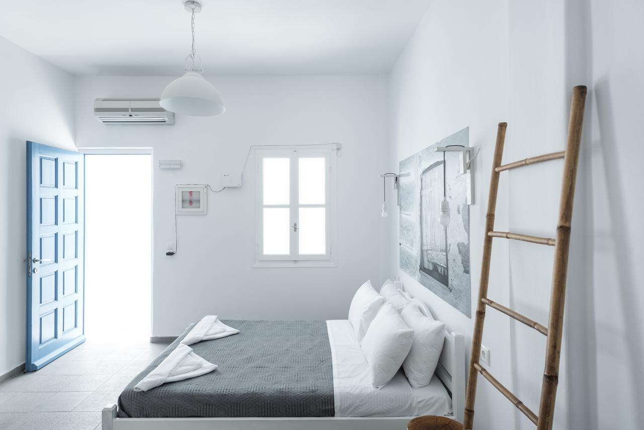 White And Grey Chora Apartment Mykonos Town Exterior foto